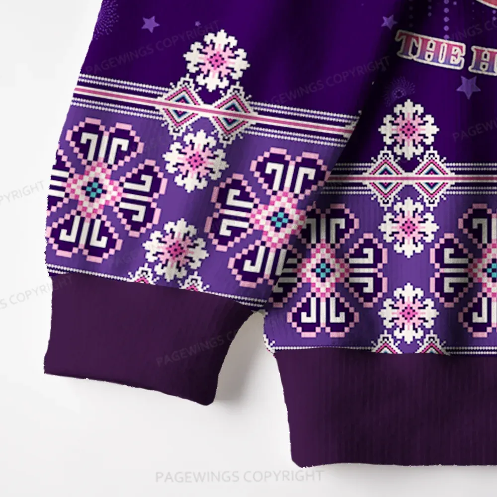 Pagewings Fantasy Surel Tea Unisex Ugly Knit Sweatshirt
