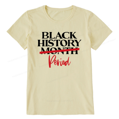 Pagewings Black History Month Period Unisex Classic T-shirt