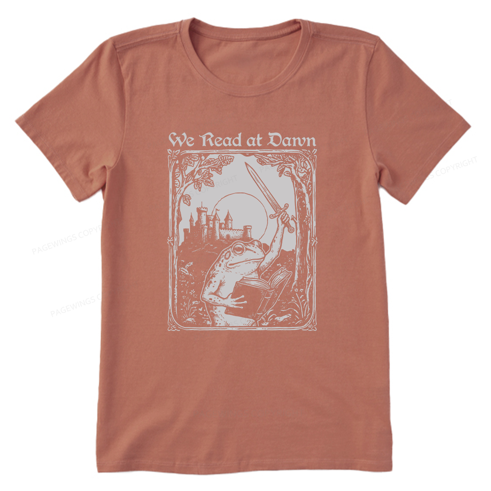 Pagewings We Read At Dawn Unisex Classic T-shirt