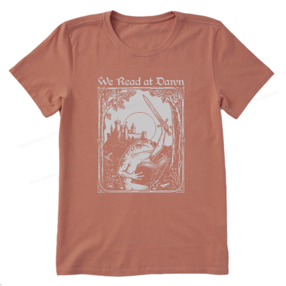 Pagewings We Read At Dawn Unisex Classic T-shirt