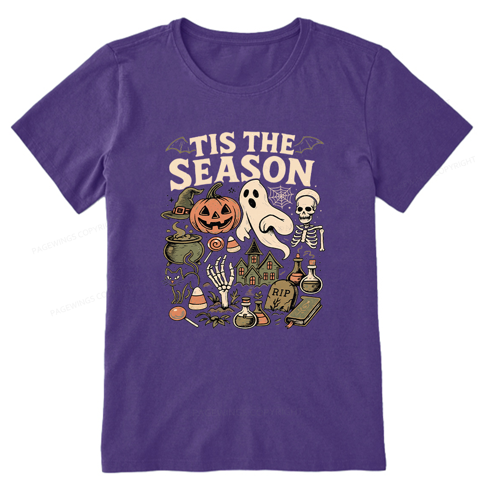 Pagewings Vintage Halloween Unisex Classic T-shirt