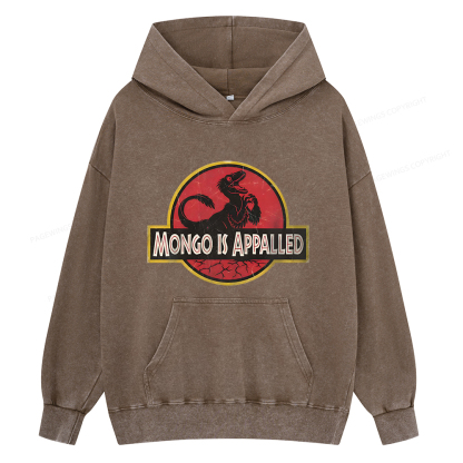 Pagewings Mongo Is Appalled Unisex Washed Hoodie