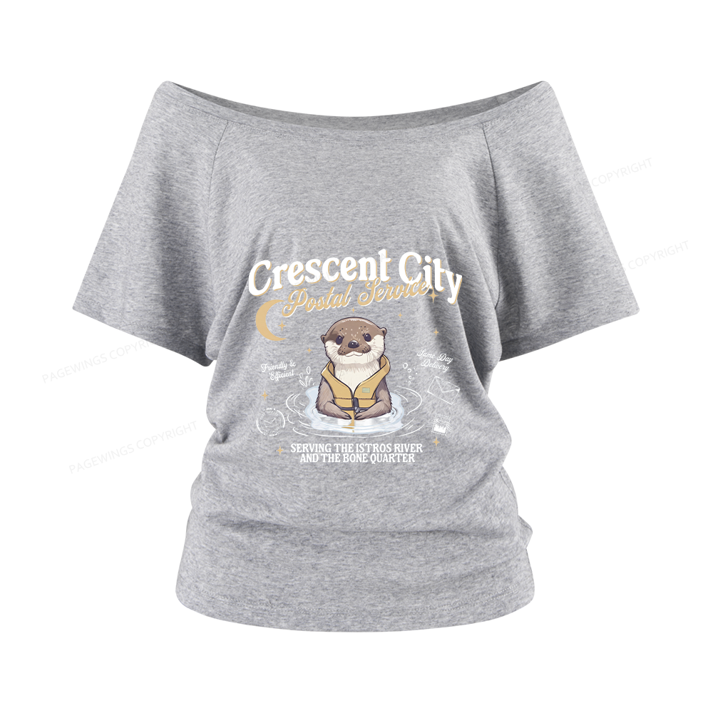 Pagewing Reading Fantasy Bookish Women Off Shoulder T-shirts