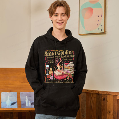 Pagewings Smut Goblin Dark Romance Bookish Unisex Classic Hoodie