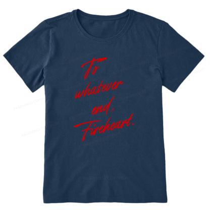 Pagewings To Whatever End Fireheart Unisex Classic T-shirt