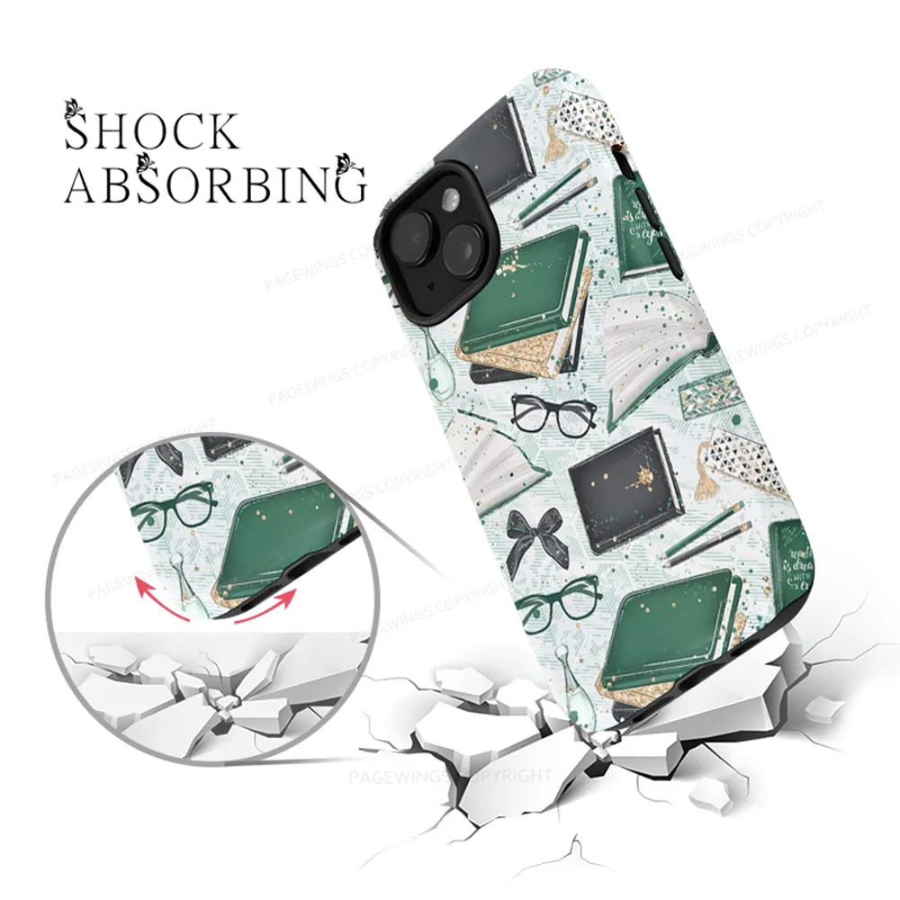 Pagewings Read Books Be Kind Phone Case