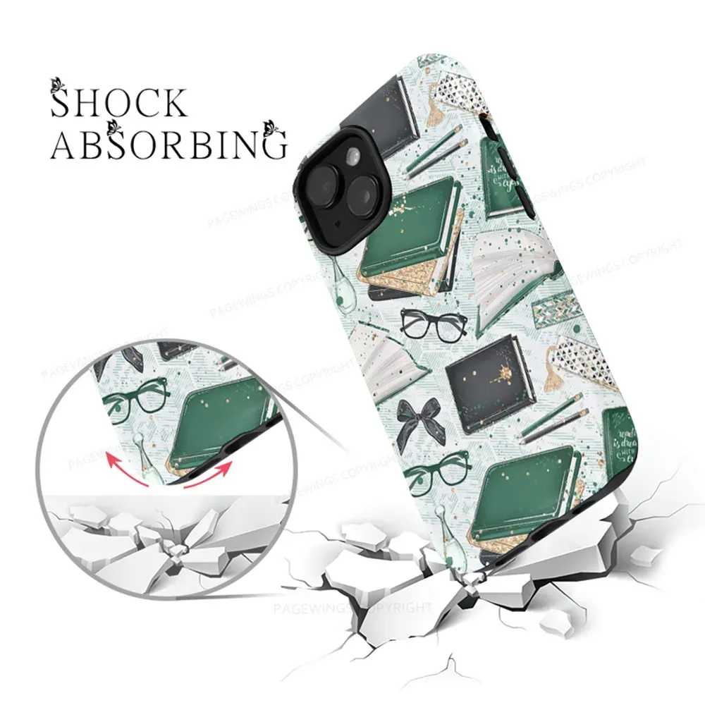 Pagewings Read Books Be Kind Phone Case