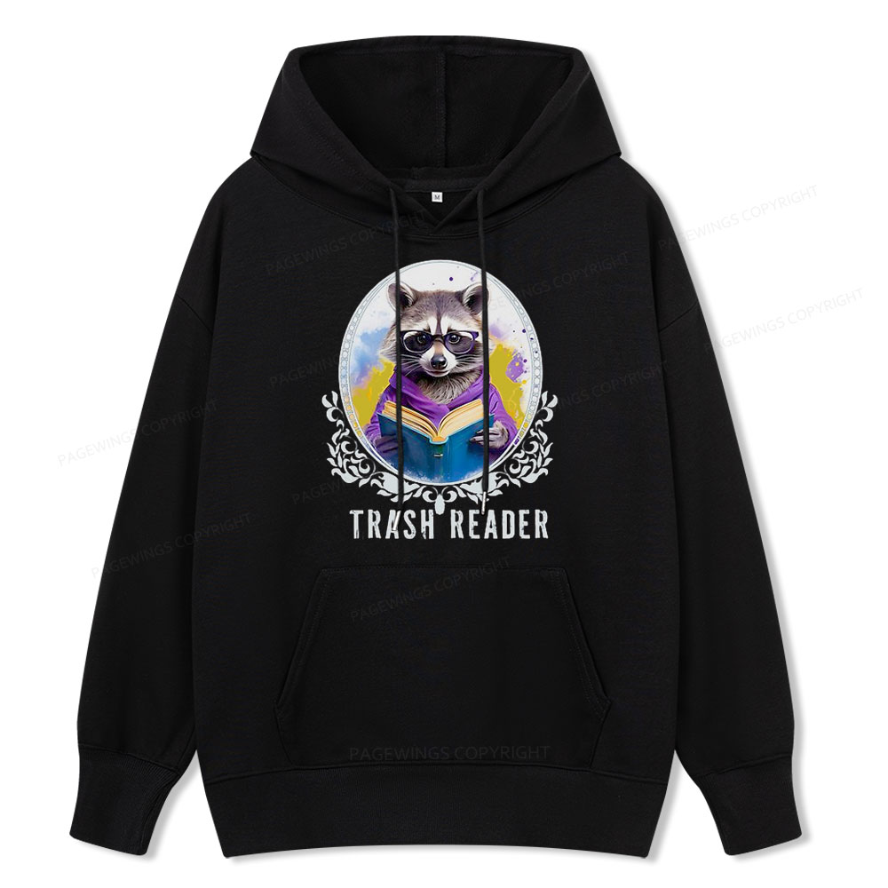 Pagewings Trash Reader Unisex Classic Hoodie