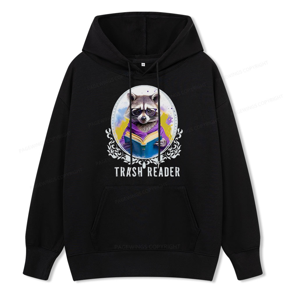Pagewings Trash Reader Unisex Classic Hoodie