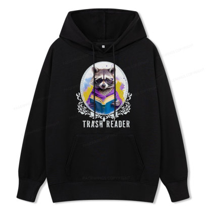 Pagewings Trash Reader Unisex Classic Hoodie