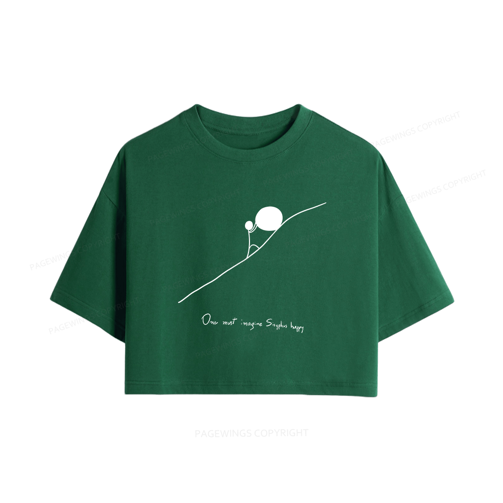 Pagewings The Rise and Fall of Sanctuary Moon Women Crop Tops