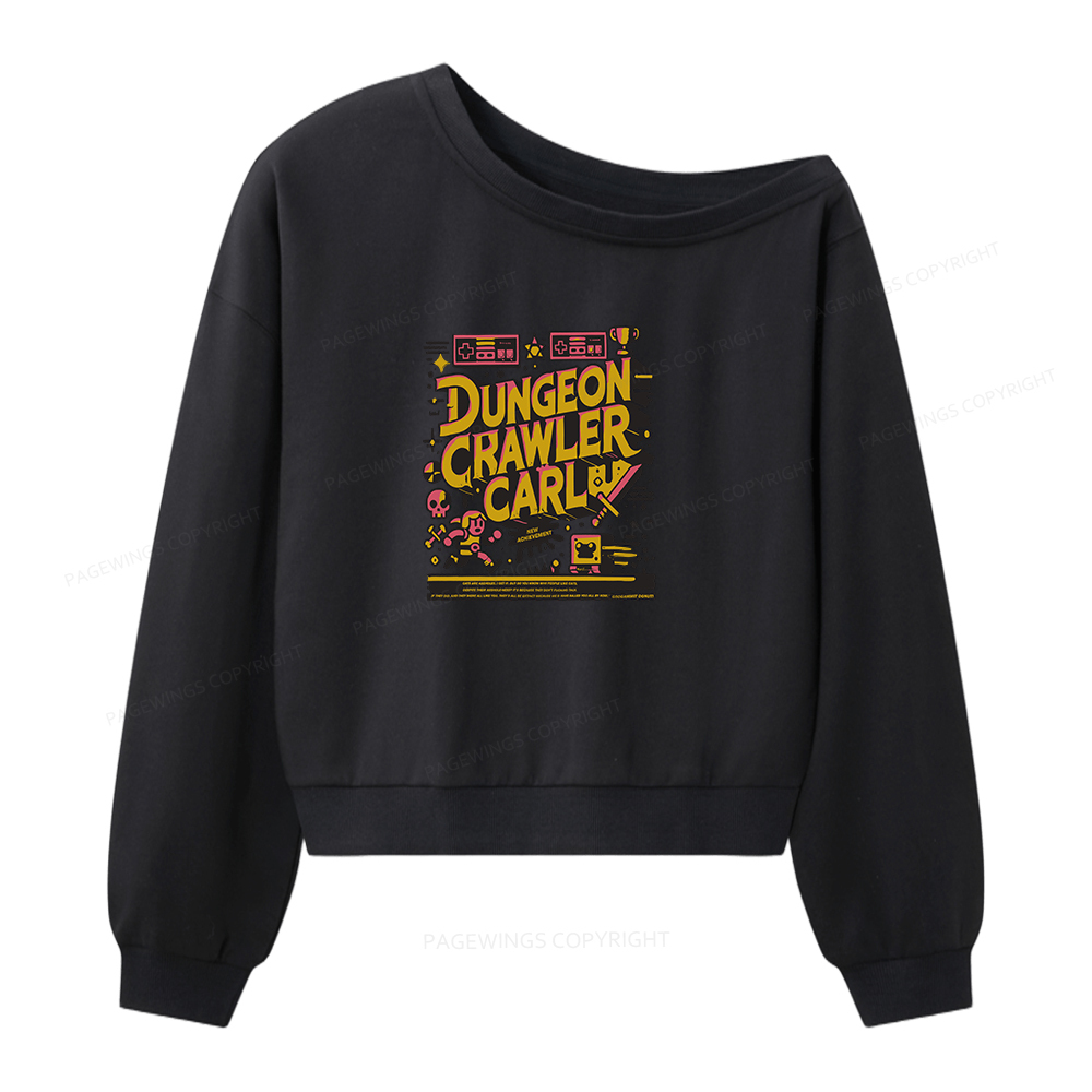 Pagewings  Book New Achievement  Women Off  Shoulder Sweatshirt