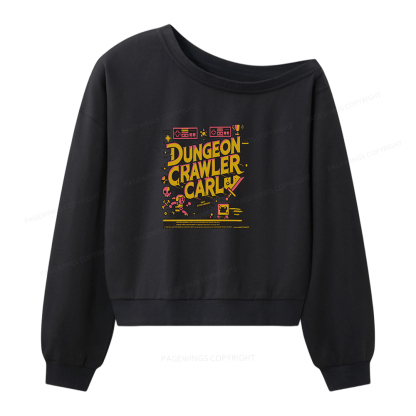Pagewings  Book New Achievement  Women Off  Shoulder Sweatshirt