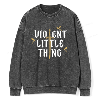 Pagewings Fantasy Reader Unisex Washed Sweatshirt