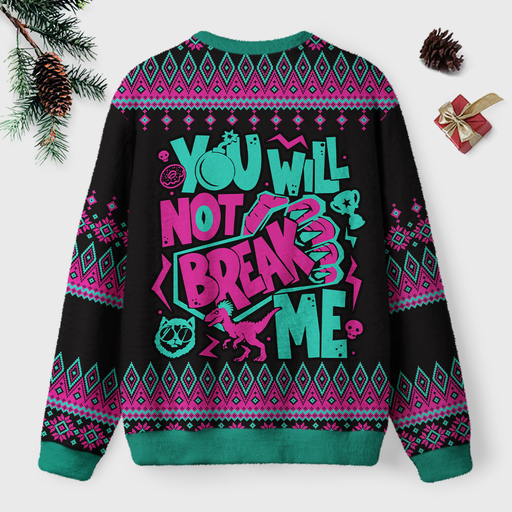 Pagewings Sci Fi Book Lover Unisex Ugly Light Knit Sweatshirt