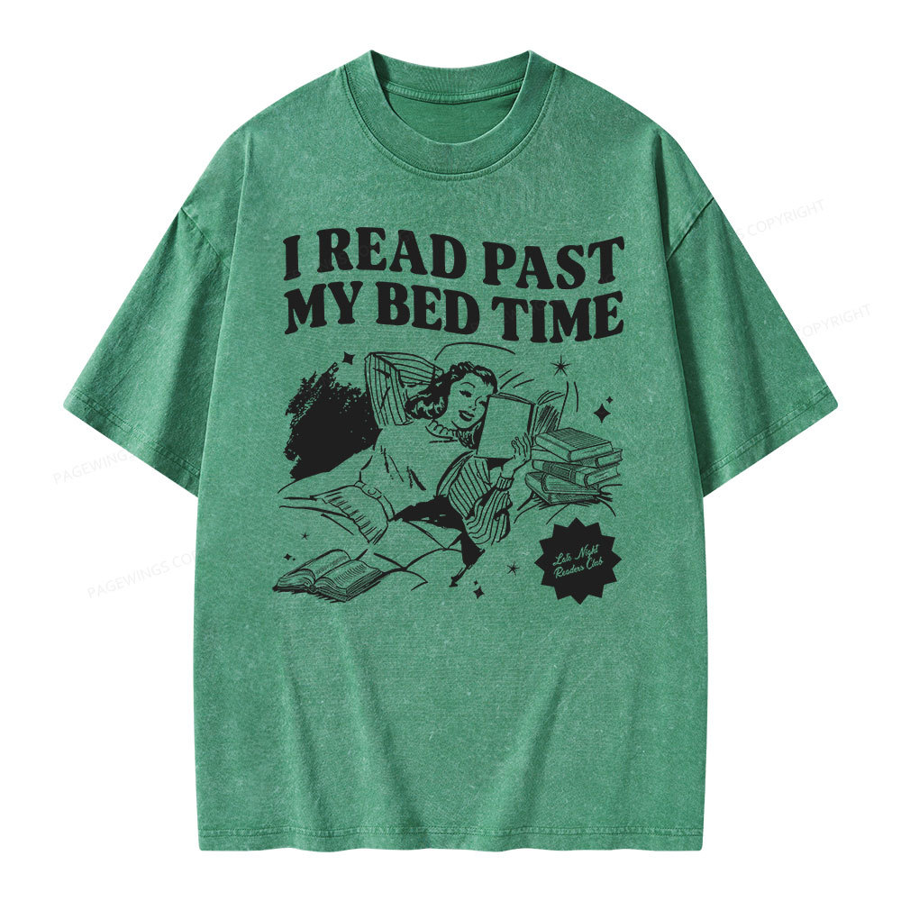 Pagewing  Book Club Sweatshirt  Unisex Washed T-shirt