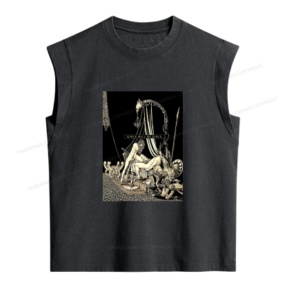 Pagewing Girls Will Be Girls Women's Washed Tank Top