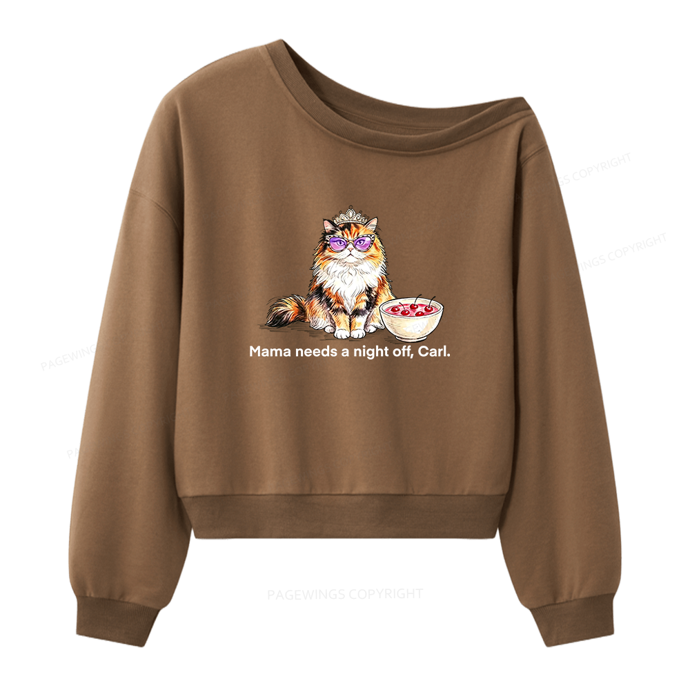 Pagewings Sci Fi Bookish Women Off Shoulder Sweatshirt