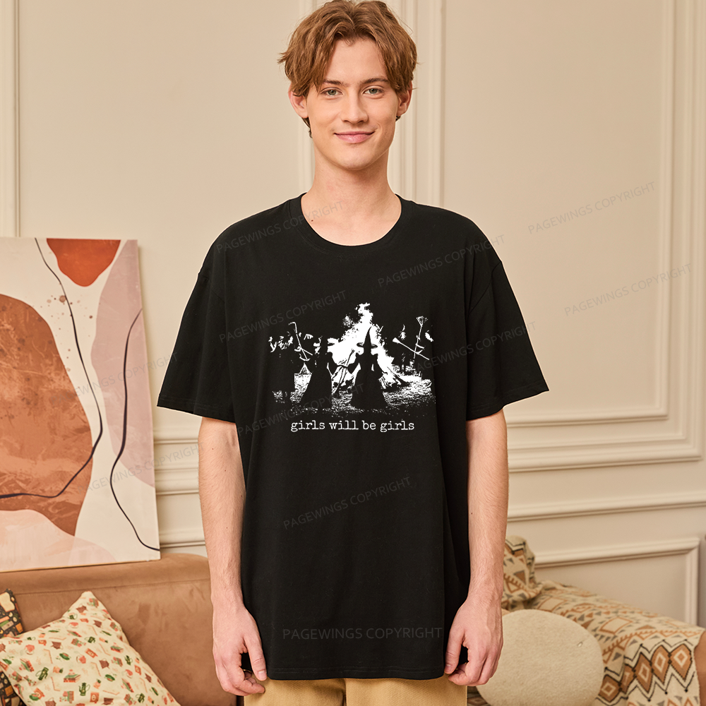 Pagewings Girls Will Be Girls Unisex Classic T-shirt