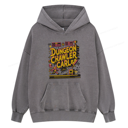 Pagewing Book New Achievement Unisex Washed Hoodie