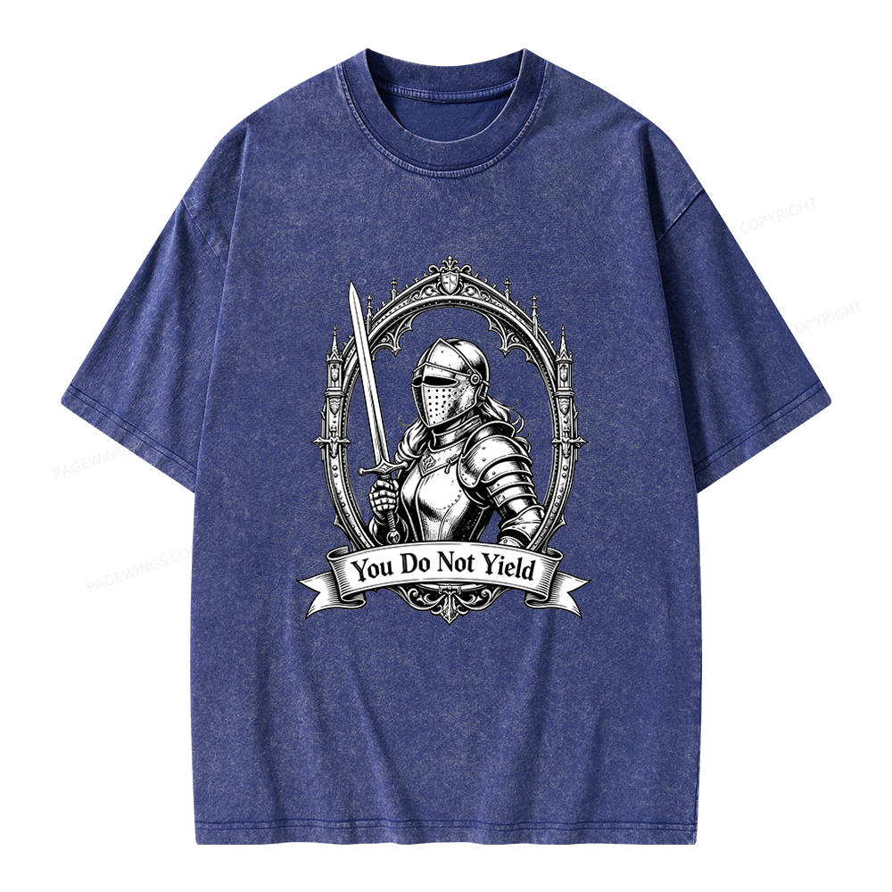 Pagewings Fantasy Book Lover Unisex Washed T-shirt