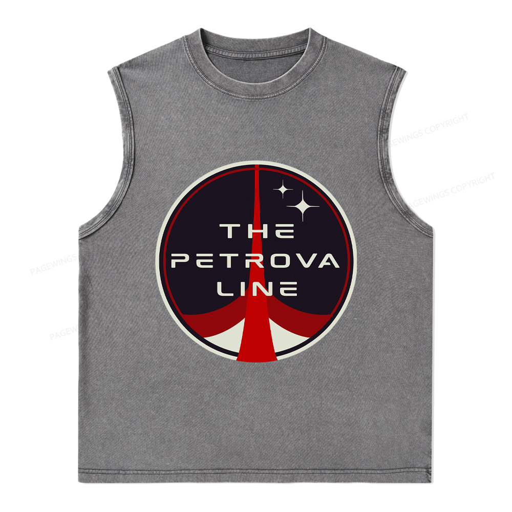 Pagewings The Petrova Line Unisex Washed Tank Top