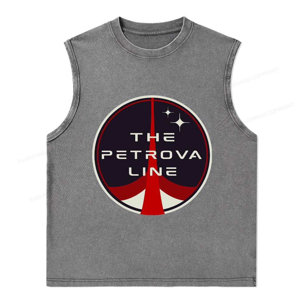 Pagewings The Petrova Line Unisex Washed Tank Top