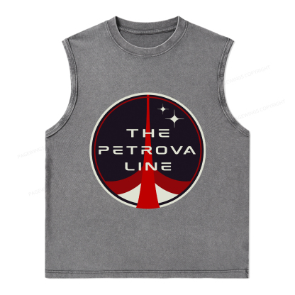 Pagewings The Petrova Line Unisex Washed Tank Top