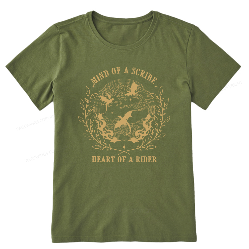 Pagewings Heart Of A Rider Unisex Classic T-shirt
