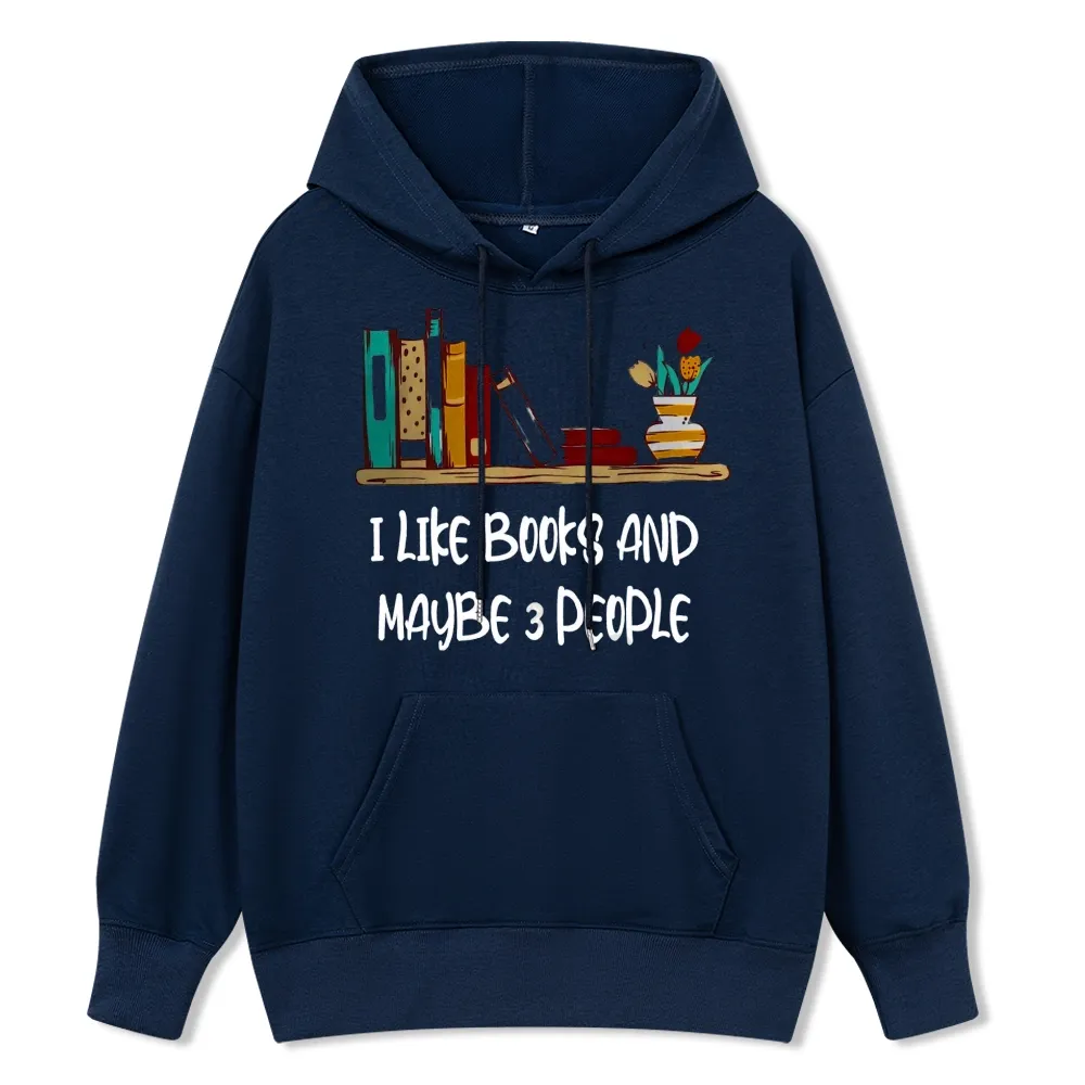 Pagewings  I Like Books World Unisex Classic Hoodie