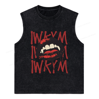 Pagewings Sci-Fi Novel Lover Unisex Washed Tank Top