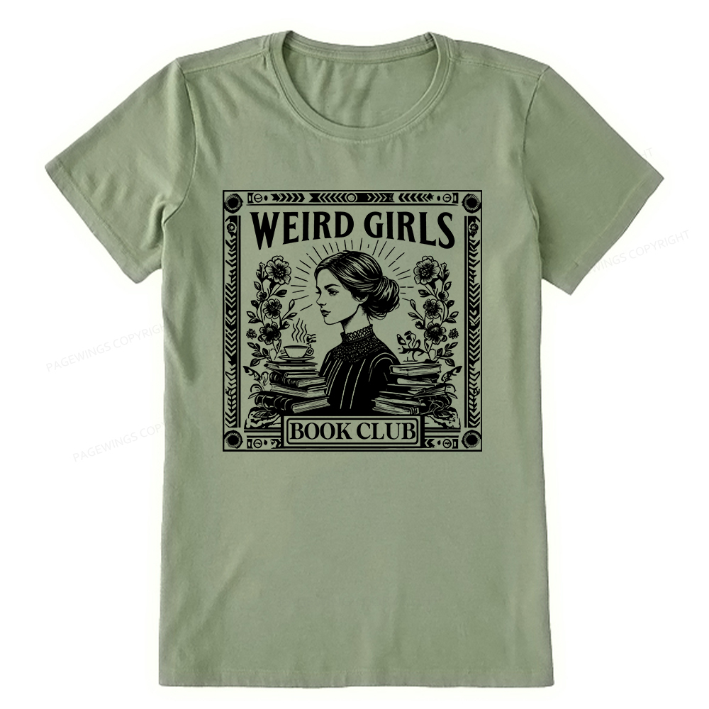 Pagewings Weird Girls Book Club Unisex Classic T-shirt