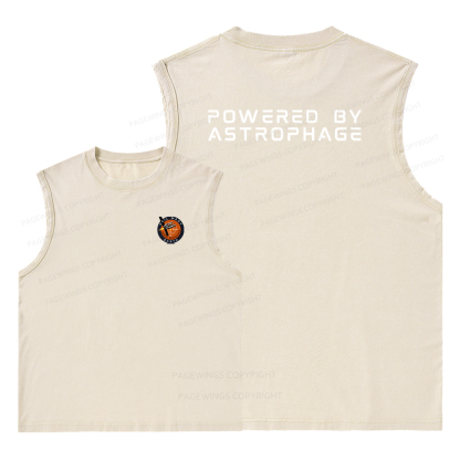 Pagewings Powered By Astrophage Washed Tank Top