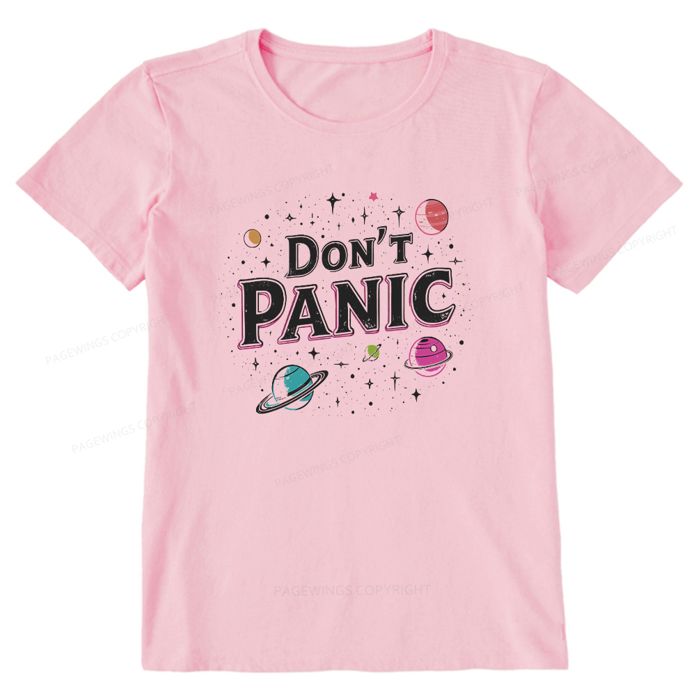 Pagewings Don't Panic Unisex Classic T-shirt