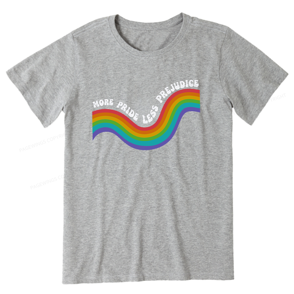 Pagewings More Pride Less Prejudice Unisex Classic T-shirt
