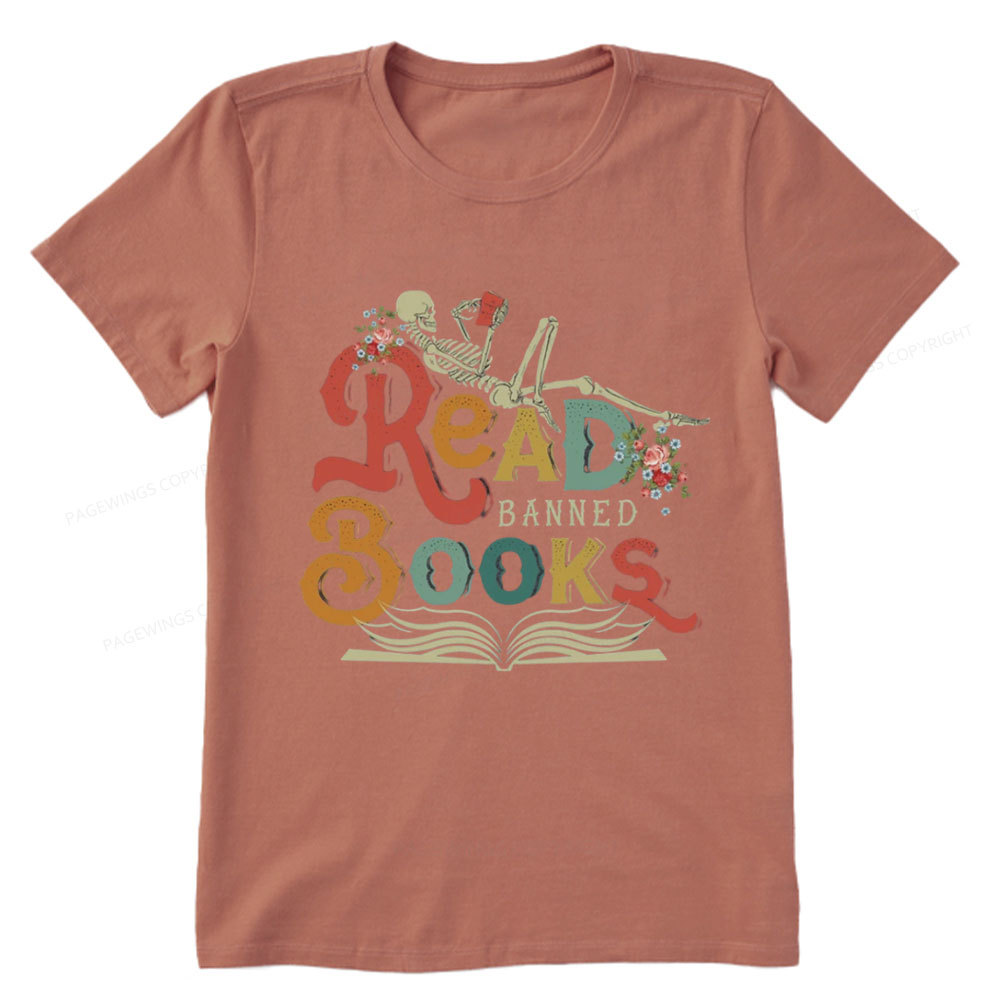 Pagewings Read Banned Books Unisex Classic T-shirt