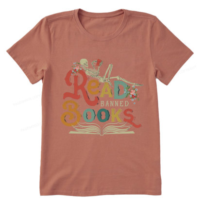 Pagewings Read Banned Books Unisex Classic T-shirt