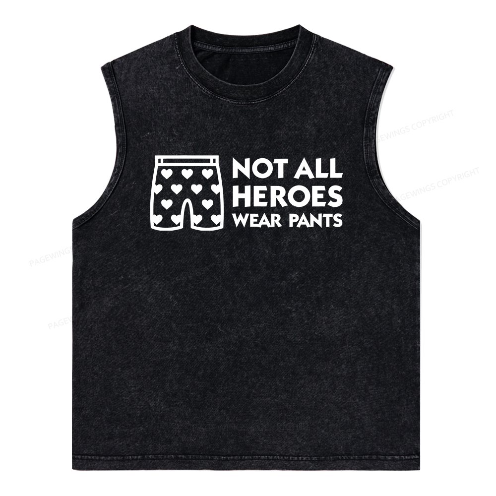 Pagewings Sci-Fi Book Lover Unisex Washed Tank Top