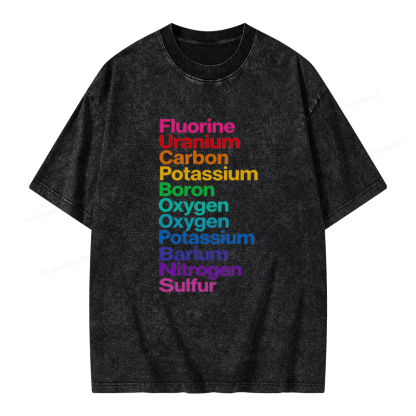 Pagewings Fuck Book Bans Unisex Washed T-shirt
