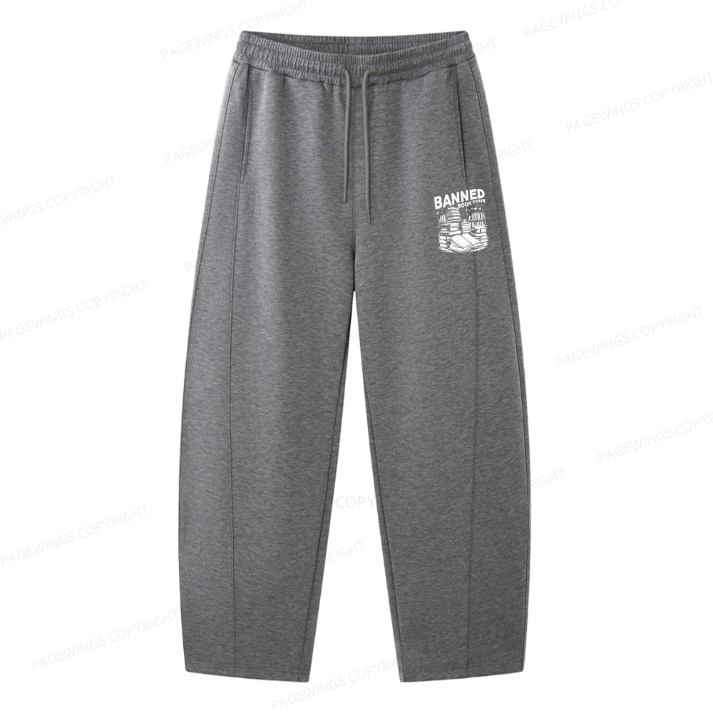 Pagewings Banned Books Tour Unisex Barrel Sweatpants