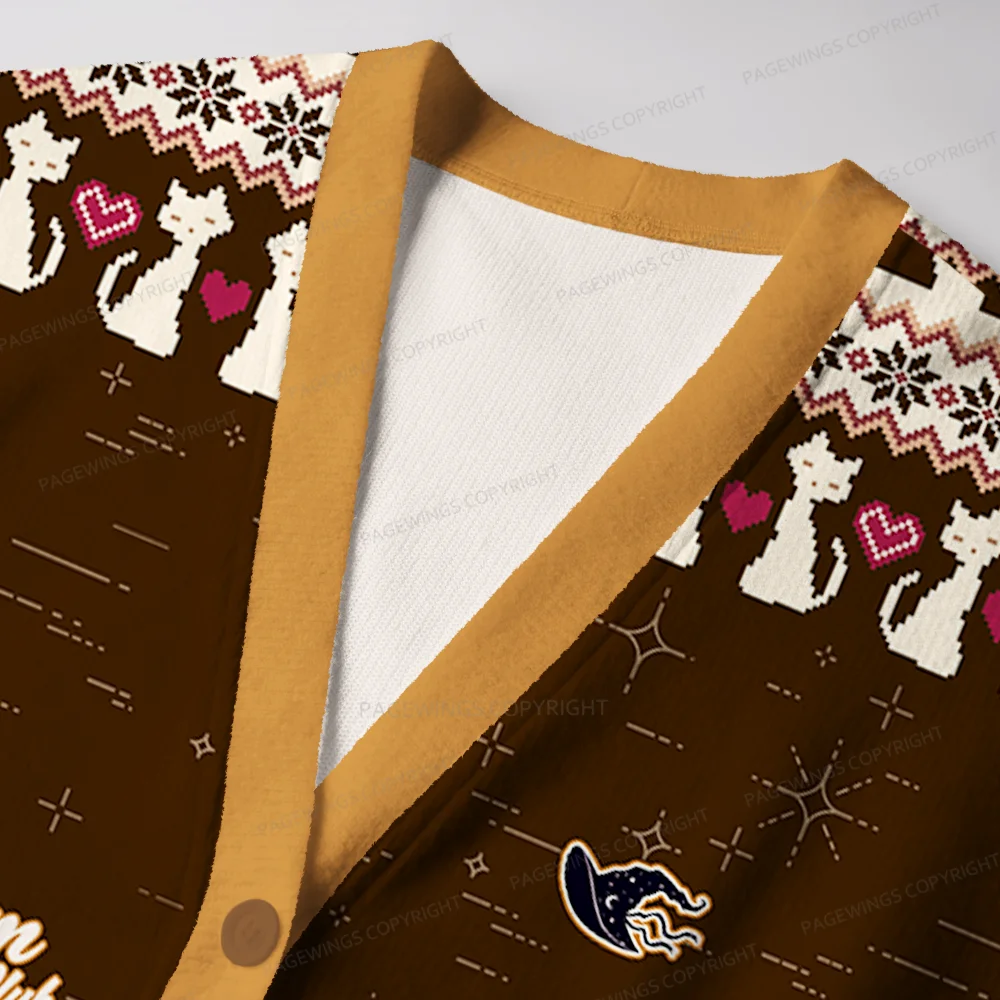 Pagewings Salem Book Club Massachusetts Unisex Ugly Cardigan Sweaters