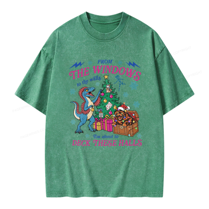 Pagewings From The Windows To The Wall Unisex Washed T-shirt