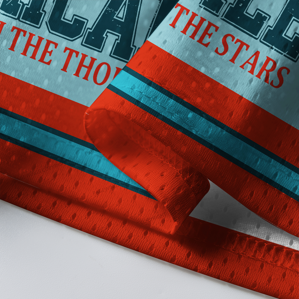 Pagewings Through The Thorns To The Star Unisex Mesh Jersey