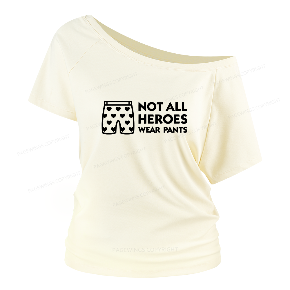 Pagewings Sci-Fi Book Lover Women Off Shoulder T-shirts