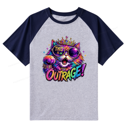Pagewings Sci-Fi Book Lover Raglan T-shirt