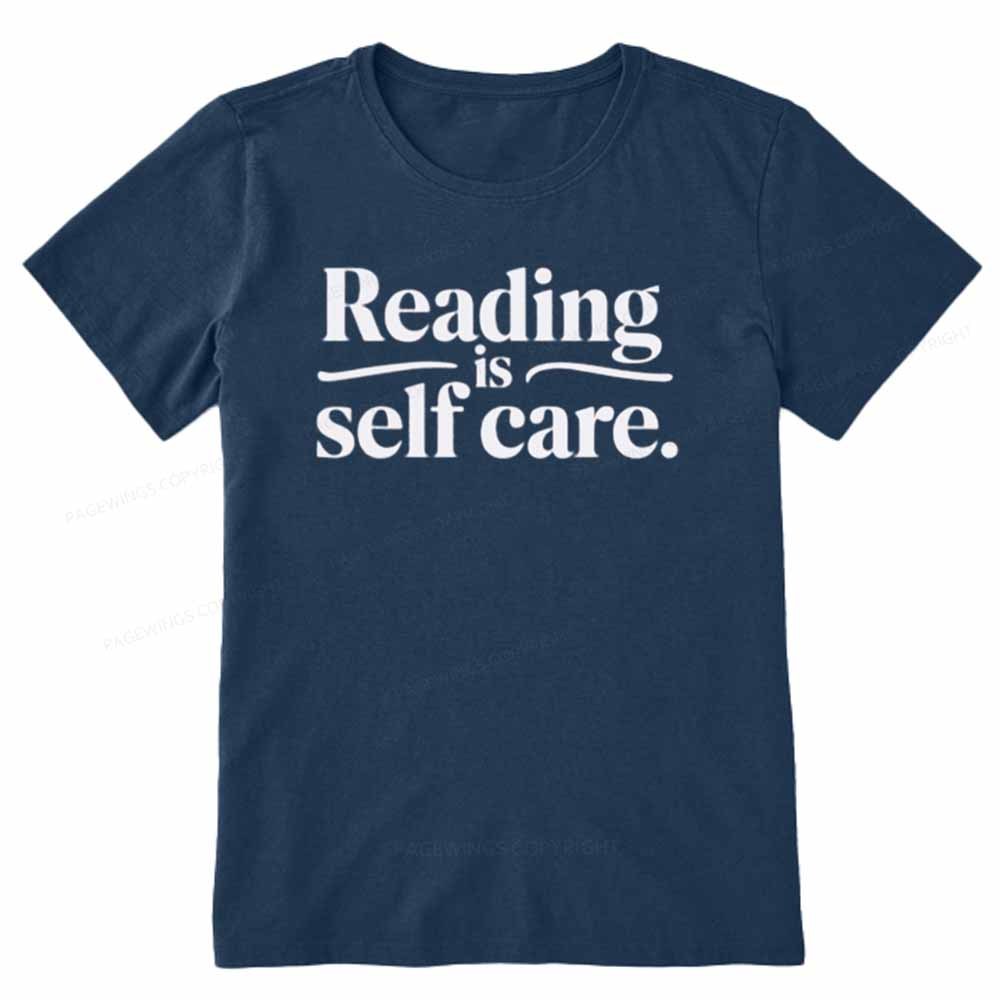 Pagewings Reading Self Care Unisex Tee Unisex Classic T-shirt