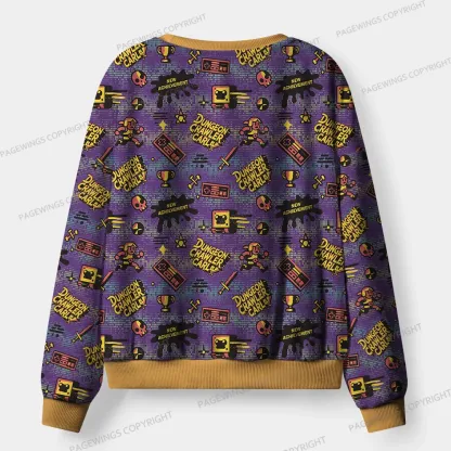 Pagewings Sci-Fi Book Lover Unisex Flannel Pajama Set