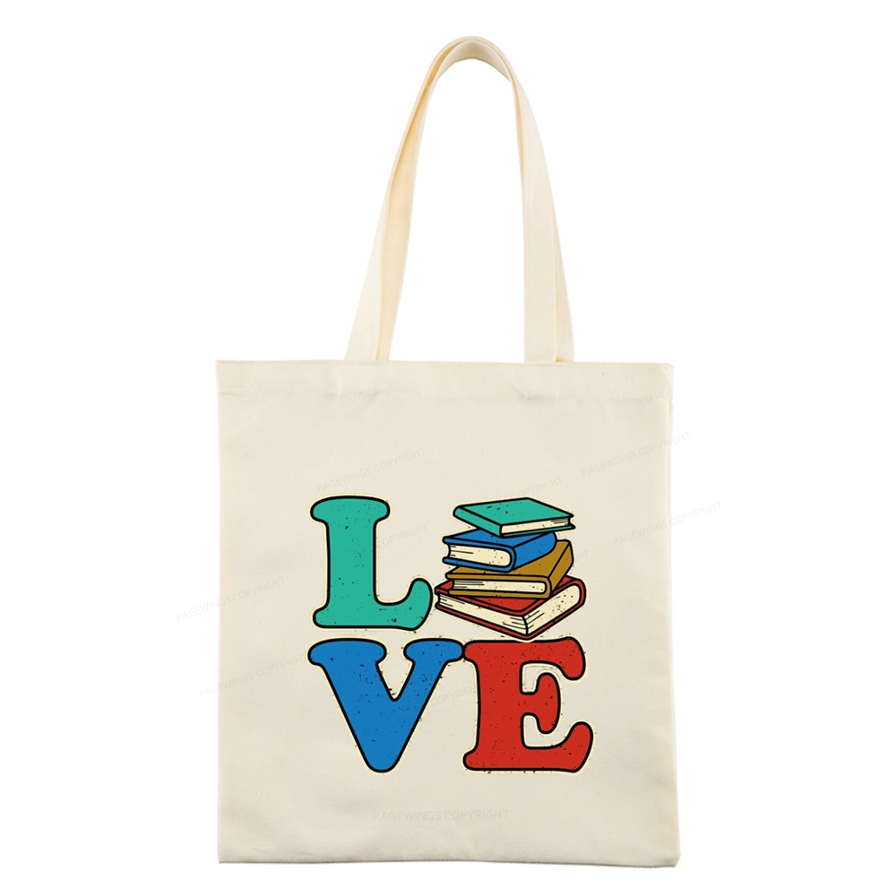 Pagewings Book Lovers Tote Bag