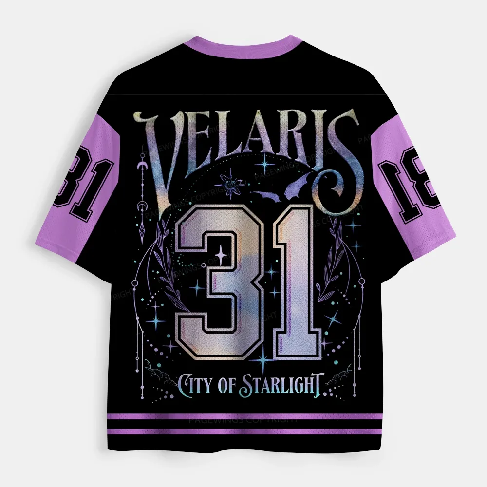 Pagewings Velaris City Of Starlight Unisex Mesh Jersey