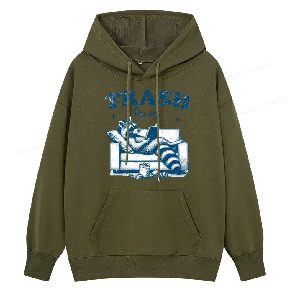 Pagewings Trash Reader Unisex Classic Hoodie